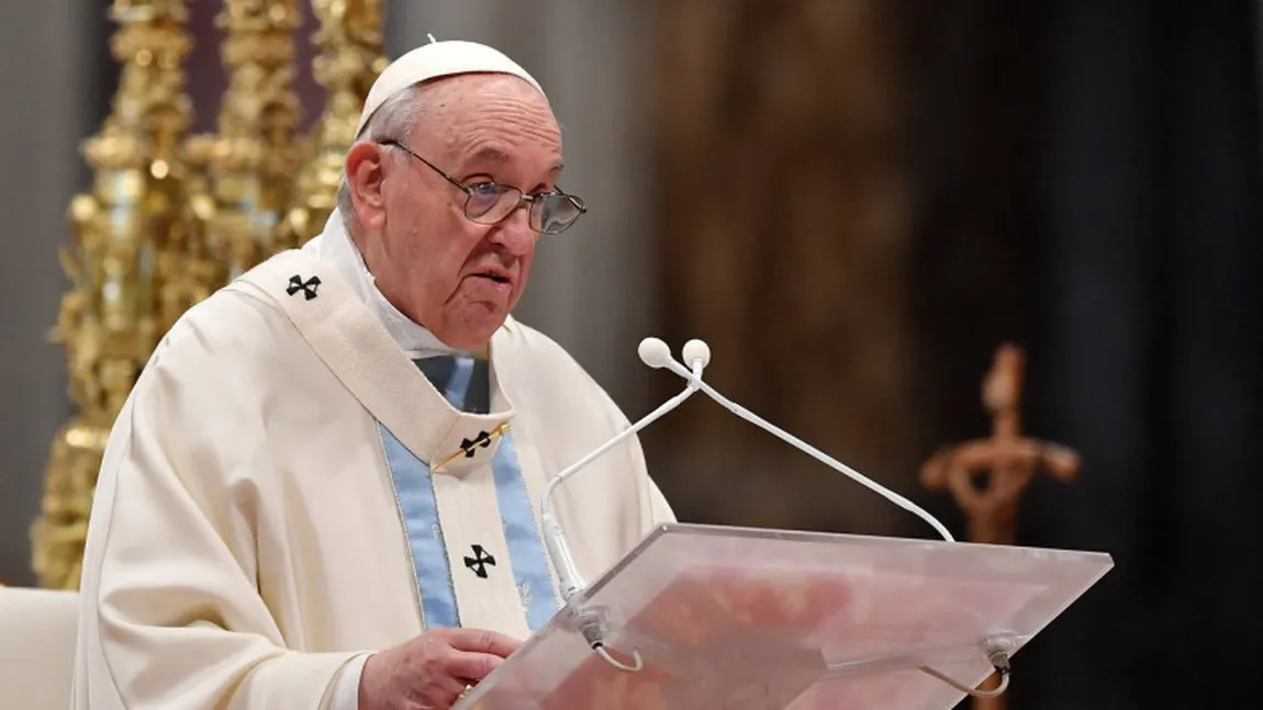 Papa Francisc, îngrijorat de tensiunile privind Ucrania: Tensiunile tot mai mari riscă să pună sub semnul întrebării securitatea Europei