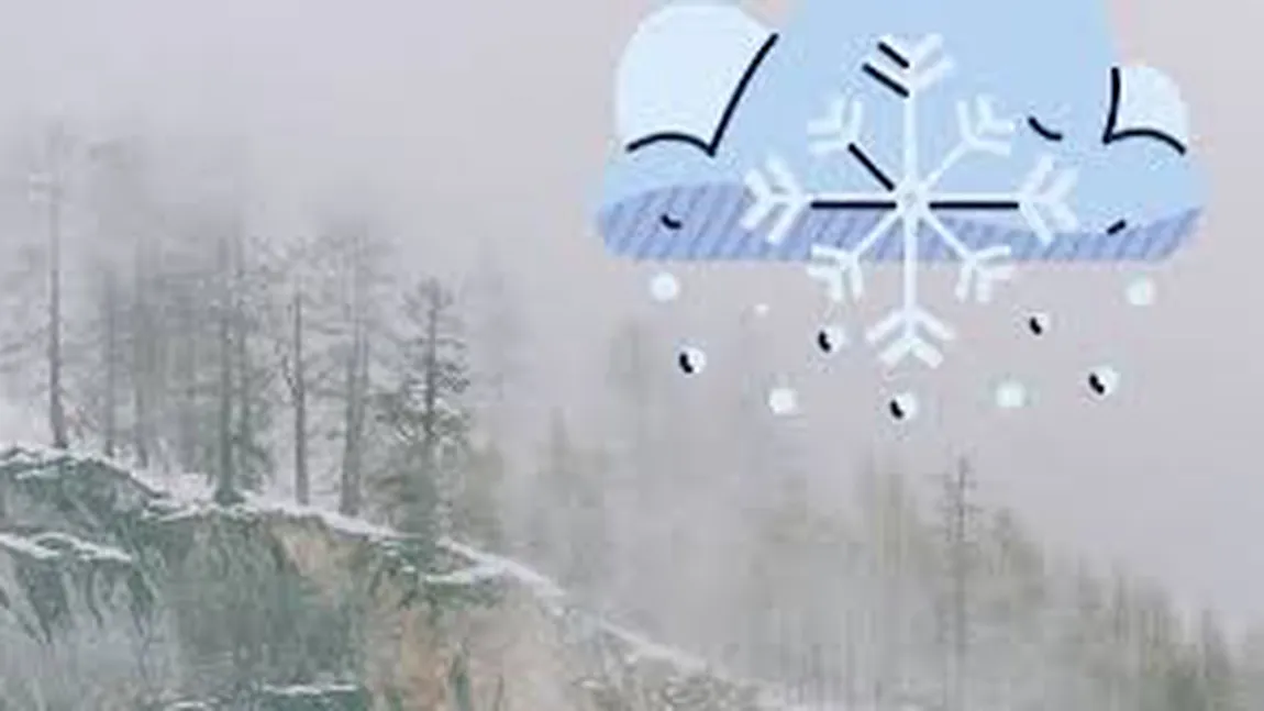 PROGNOZA METEO. Ninge în fiecare zi, avem previziuni de la ANM pentru următoarele săptămâni