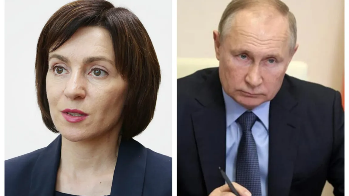 Maia Sandu îl sfidează pe Vladimir Putin: „Țara noastră e independentă. Nu o voi vinde pentru gaze mai ieftine!