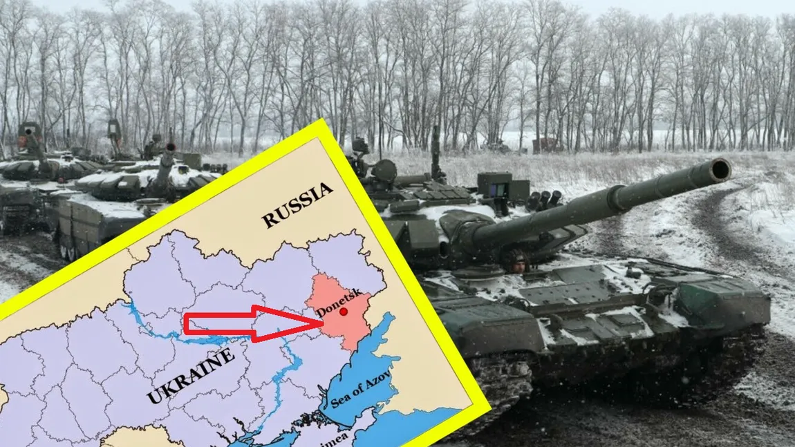 Stare de urgenţă în Ucraina. Convoaie de echipamente militare se îndreaptă spre Doneţk. Ce se întâmplă din această noapte UPDATE