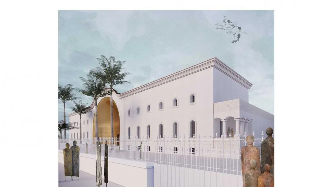 Cum va arăta biserica românească din Dubai. Va avea şi teren de sport FOTO