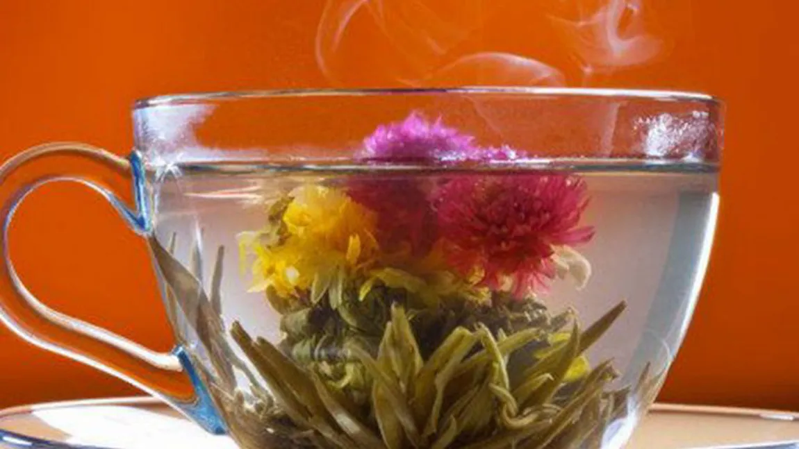Ceaiul care înfloreşte în ceaşcă face minuni pentru organism. Sănătate în cana ta! VIDEO