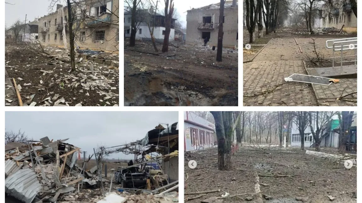 Dezastru în Dombas: Totul de distrus. Oraşul Volnovakha a devenit o ruină. Oamenii nu au curent, apă sau încălzire. Imagini de groază şi în Kiev