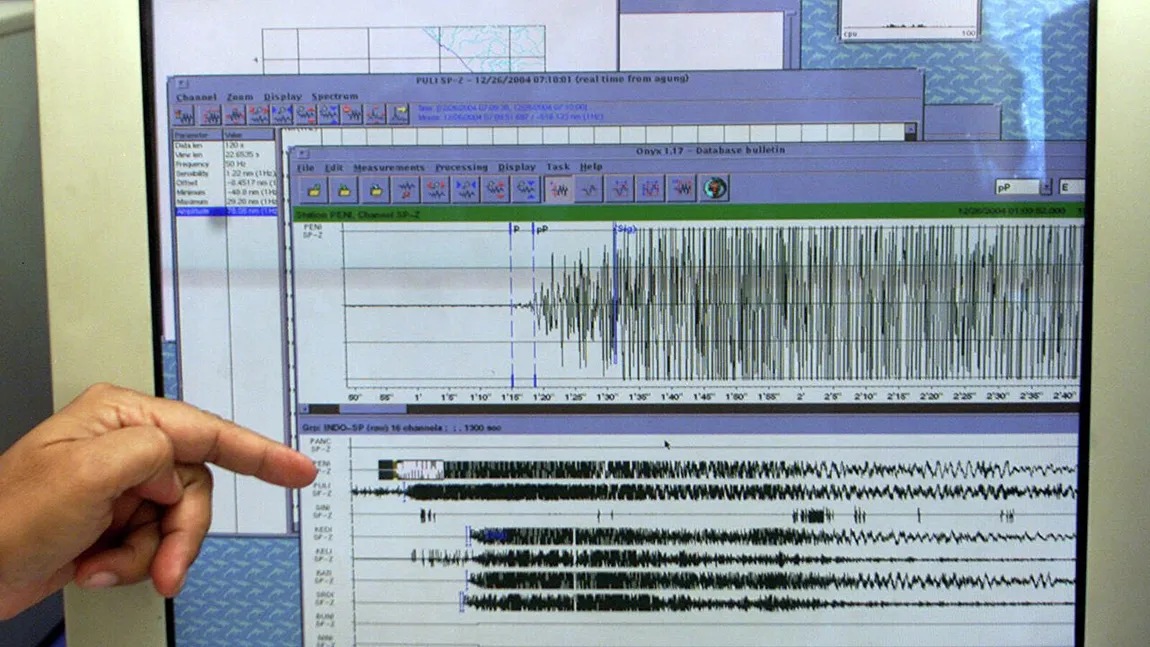 Cutremur puternic în Georgia, de 6,2. Seismul a fost surprins în direct, într-un studio tv VIDEO