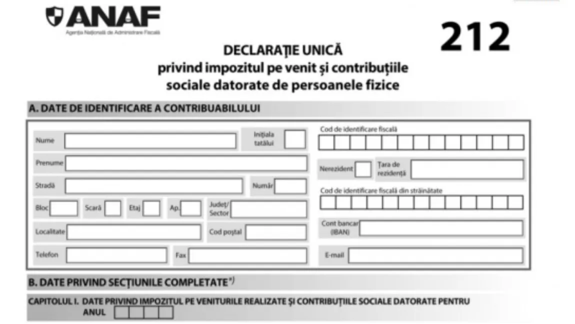 Declaraţie unică 2022. Cum se completează actul care dă bătăi de cap românilor în fiecare an