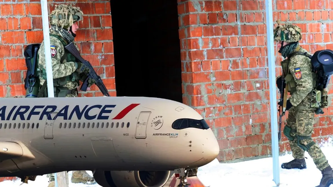 Air France nu mai zboară către Ucraina. Compania a anunţat anularea tuturor curselor către şi dinspre Kiev