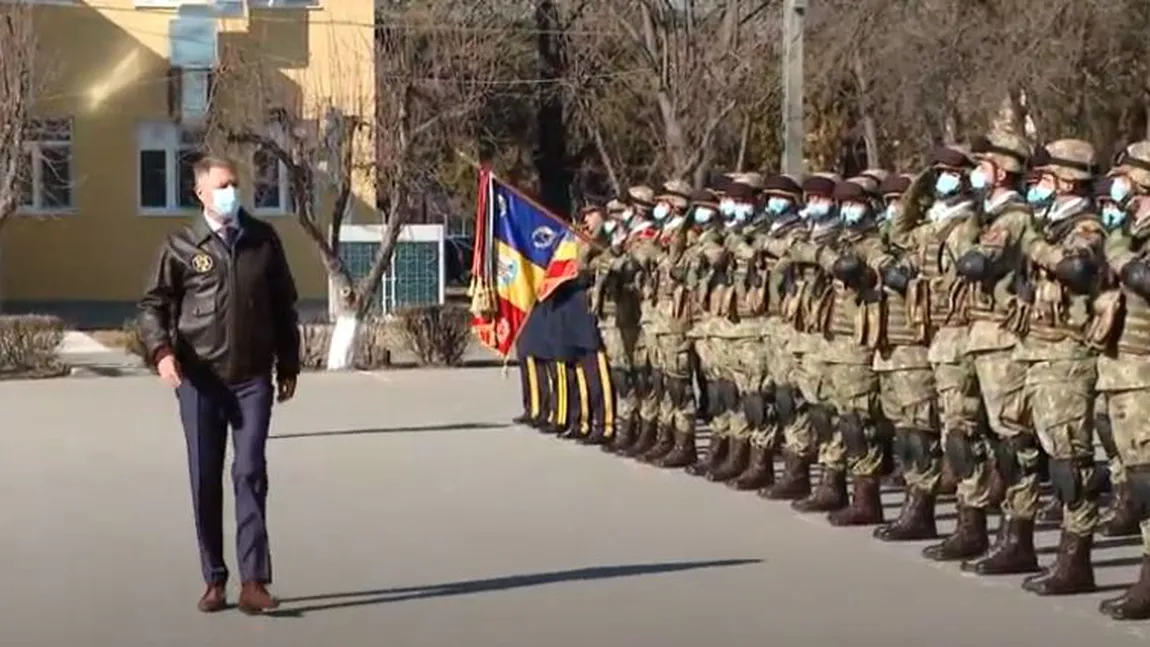 Klaus Iohannis a vizitat trupele NATO de la Craiova. 