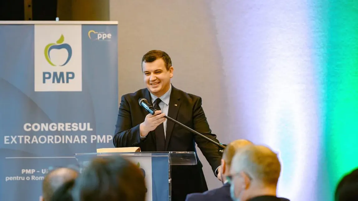 Eugen Tomac, noul preşedinte al PMP: Acest Congres nu e împotriva cuiva, e şansa partidului de a merge mai departe