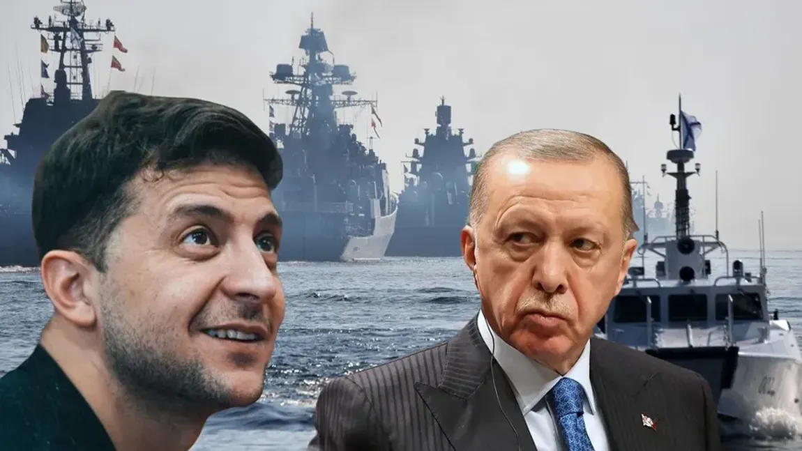 Criza din Ucraina, ajutor nesperat pentru Zelenski. Turcia interzice trecerea navelor de război prin Bosfor şi Dardanele