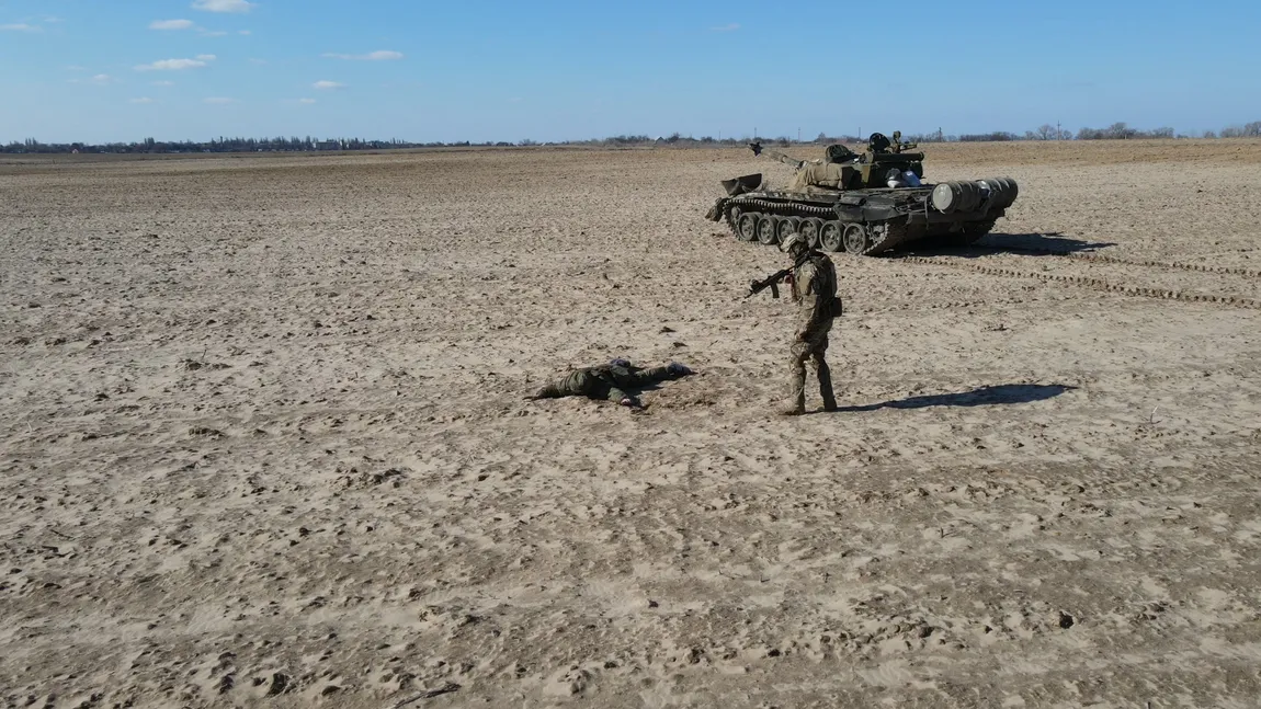 Ucraina: un militar rus şi-a predat tancul şi va fi recompensat cu 10.000 de dolari