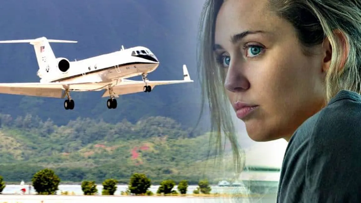 Miley Cyrus a văzut moartea cu ochii! Avionul în care se afla cântăreața a fost lovit de fulger VIDEO