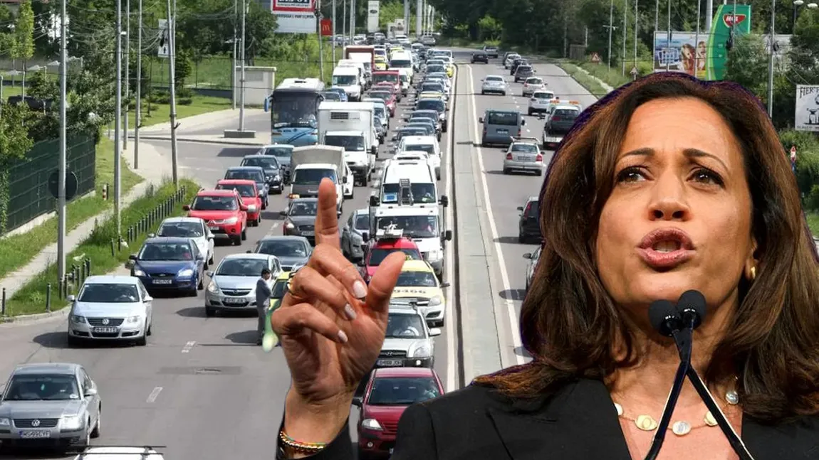 Aglomeraţie pe DN 1, între 12:00 - 17:00! Vizita vicepreşedintelui SUA, Kamala Harris, în România poate crea ambuteiaje. Recomandările Poliţiei