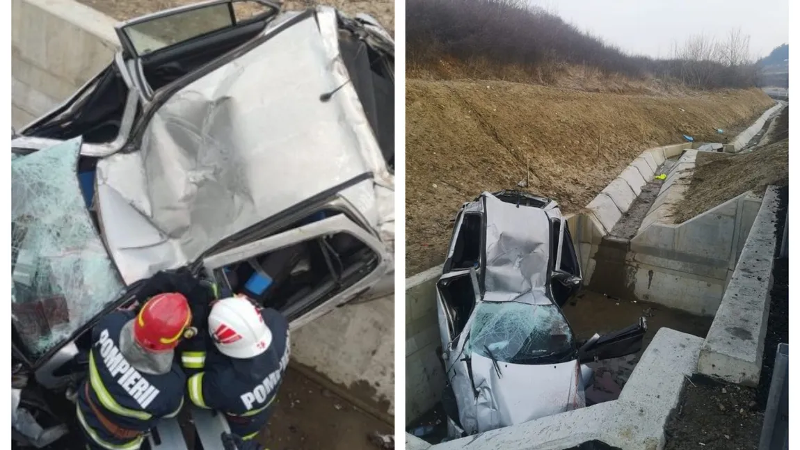 Val de accidente pe şoselele din România. Doi şoferi au murit pe loc