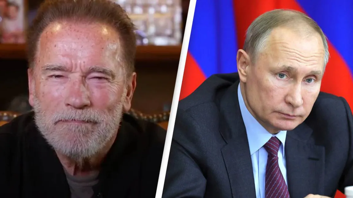 Arnold Schwarzenegger, ultimatum pentru Vladimir Putin! Ce le-a transmis celebrul actor fanilor săi din Rusia VIDEO