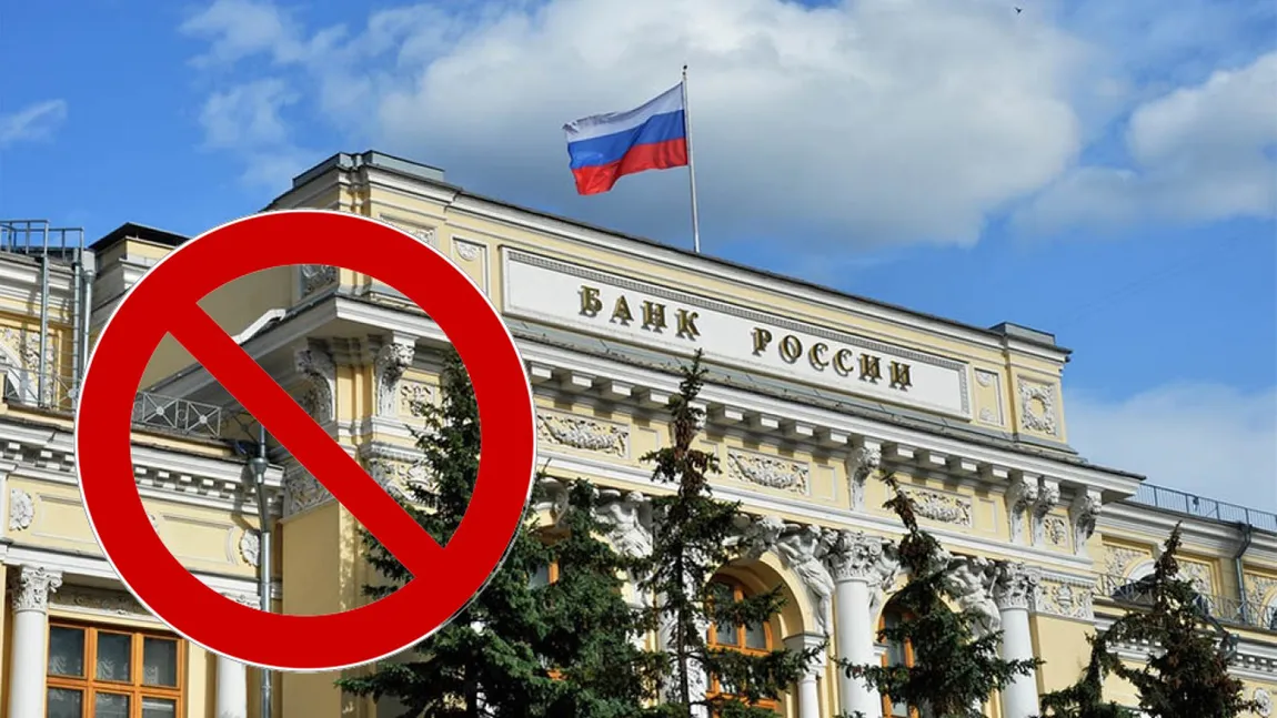 Sancţiuni împotriva Rusiei. Lovitură devastatoare pentru Banca Centrală de la Moscova