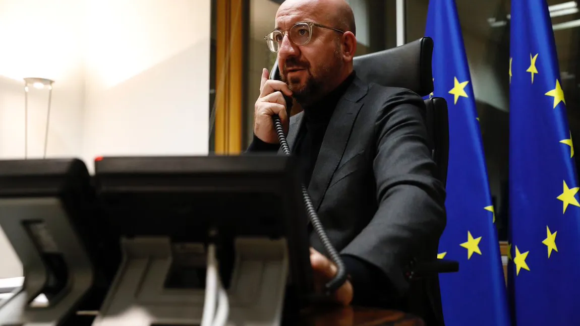 Charles Michel, preşedintele Consiliului European, îi cere lui Putin să înceteze războiul din Ucraina şi să garanteze siguranţa convoaielor umanitare