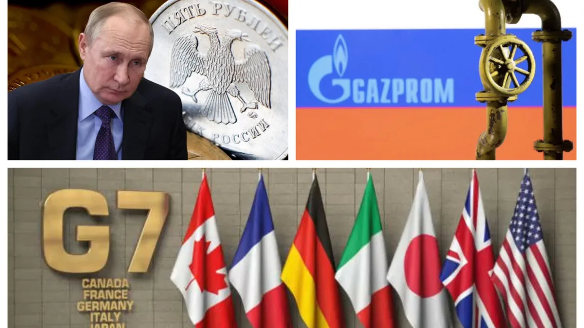 Statele G7, lovitură dură pentru Vladimir Putin. Plata gazelor ruseşti în ruble, respinsă: 
