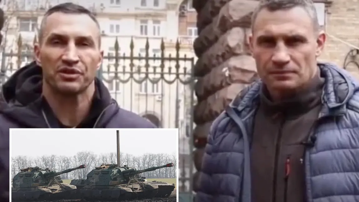 Frații Klitschko, apel disperat pentru apărarea Ucrainei. Cui i-au cerut ajutorul VIDEO