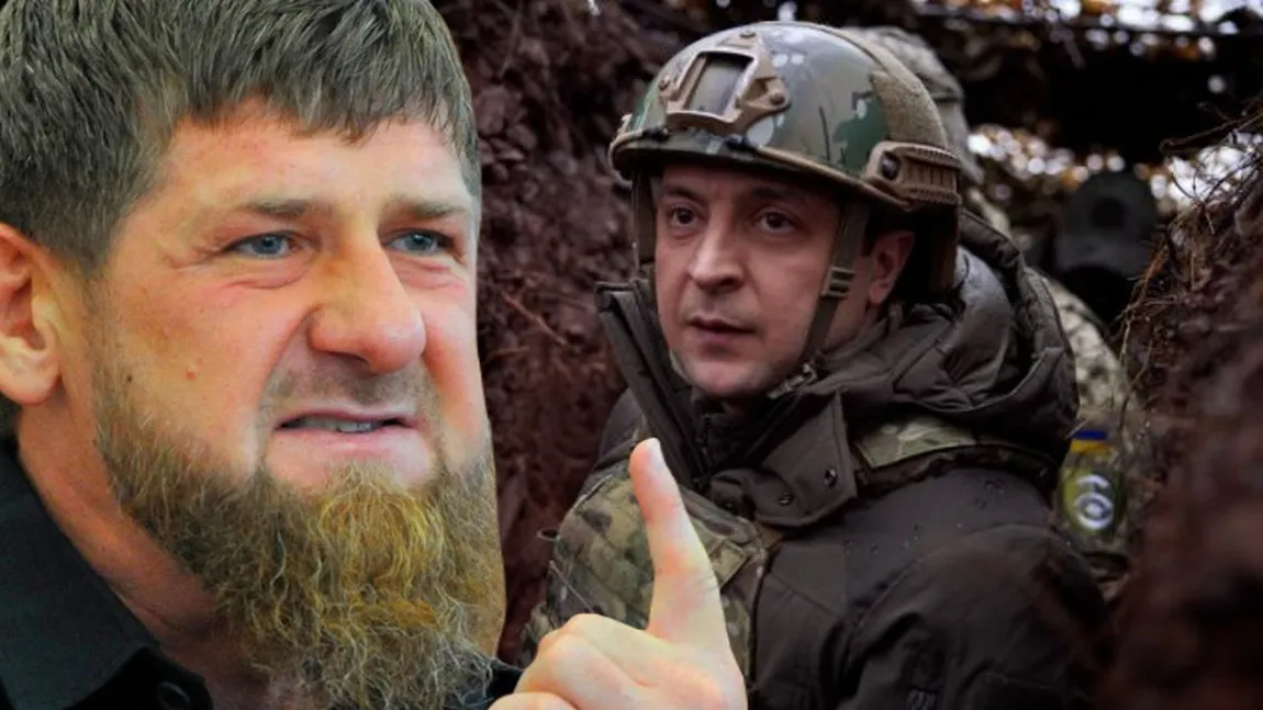 Liderul cecen Ramzan Kadîrov în ameninţă direct pe Zelenski: 