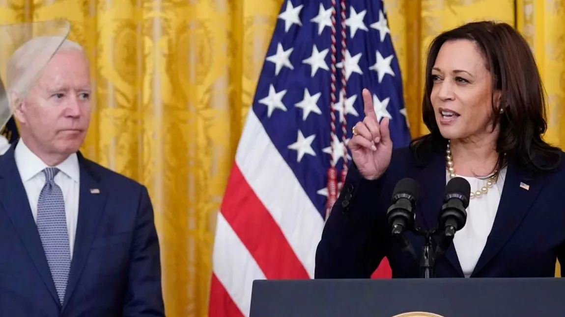 Joe Biden vrea s-o trimită pe Kamala Harris în România, peste câteva zile. Vicepreşedintele SUA va inspecta trupele şi va merge în taberele de refugiaţi