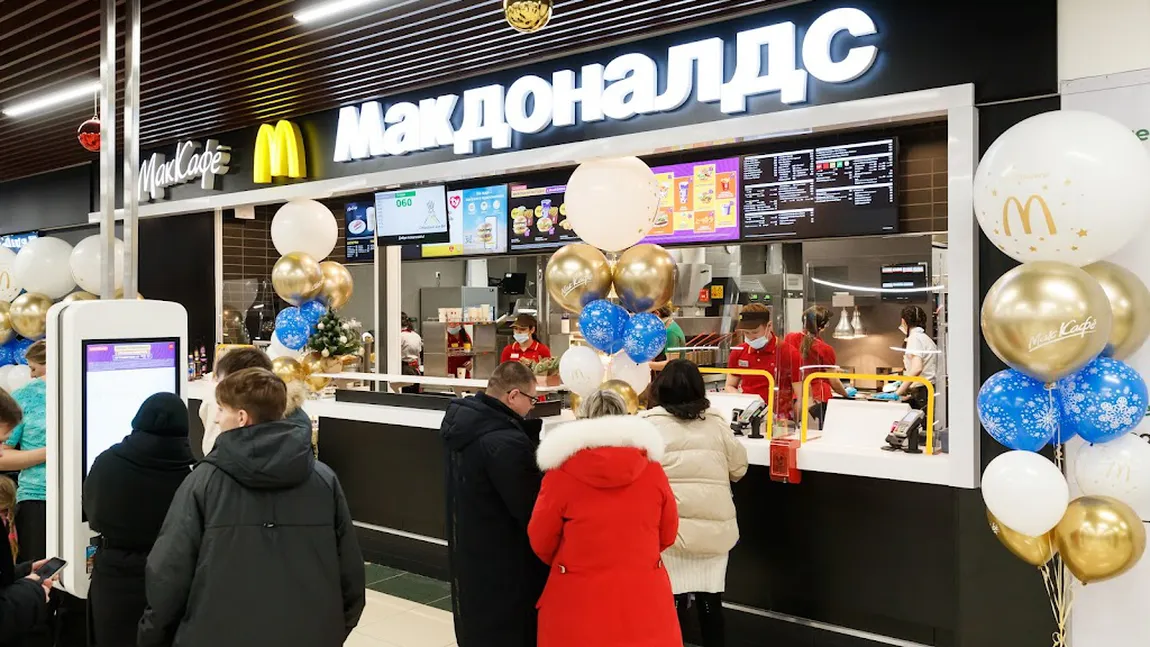 McDonald's şi-a calculat pagubele pentru închiderea magazinelor din Rusia. Compania va pierde 50 de milioane de dolari pe lună