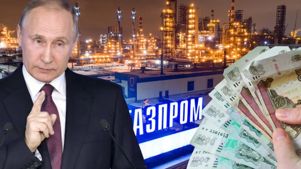 Putin a început şi războiul economic. Acceptă doar ruble pentru gazul şi petrolul rusesc pe care le exportă în Europa