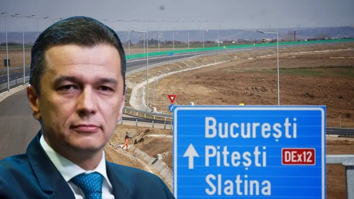 Primul lot al drumului expres Craiova - Piteşti, dat în circulaţie în scurt timp! Anunţul lui Sorin Grindeanu: 