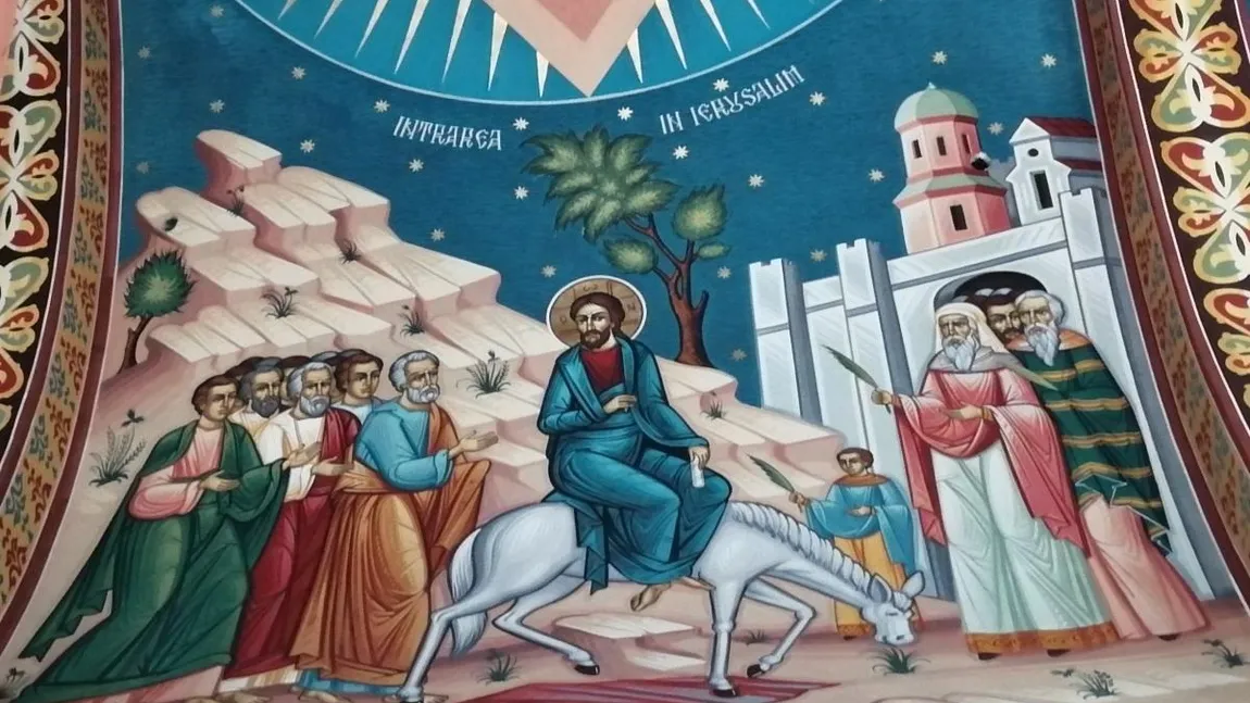 Calendar ortodox 17 aprilie 2022. Intrarea Domnului în Ierusalim (Floriile). Rugăciunea care se rostește în Duminica Floriilor pentru bunăstare și noroc