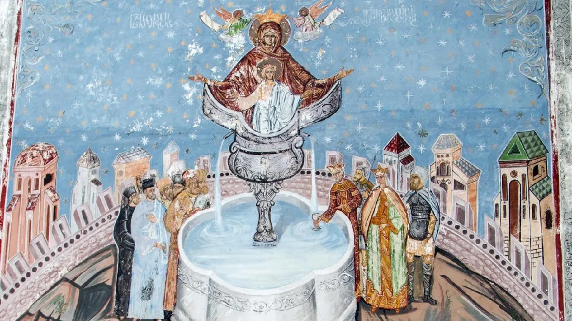 Calendar ortodox 29 aprilie 2022. Cruce roşie, Izvorul Tămăduirii. Rugăciunea Maicii Domnului la Izvorul Tămăduirii vindecă trupul și sufletul de toate relele şi aduce linişte în familii