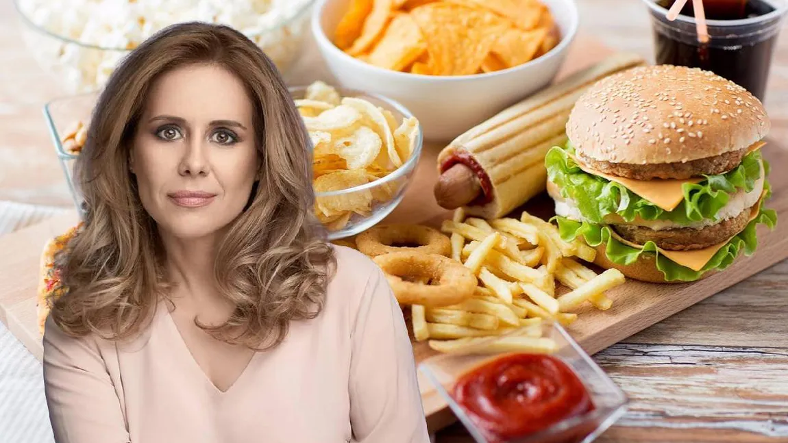 Cum să slăbeşti cu fast-food. Recomandarea nutriţionistului Mihaela Bilic: 
