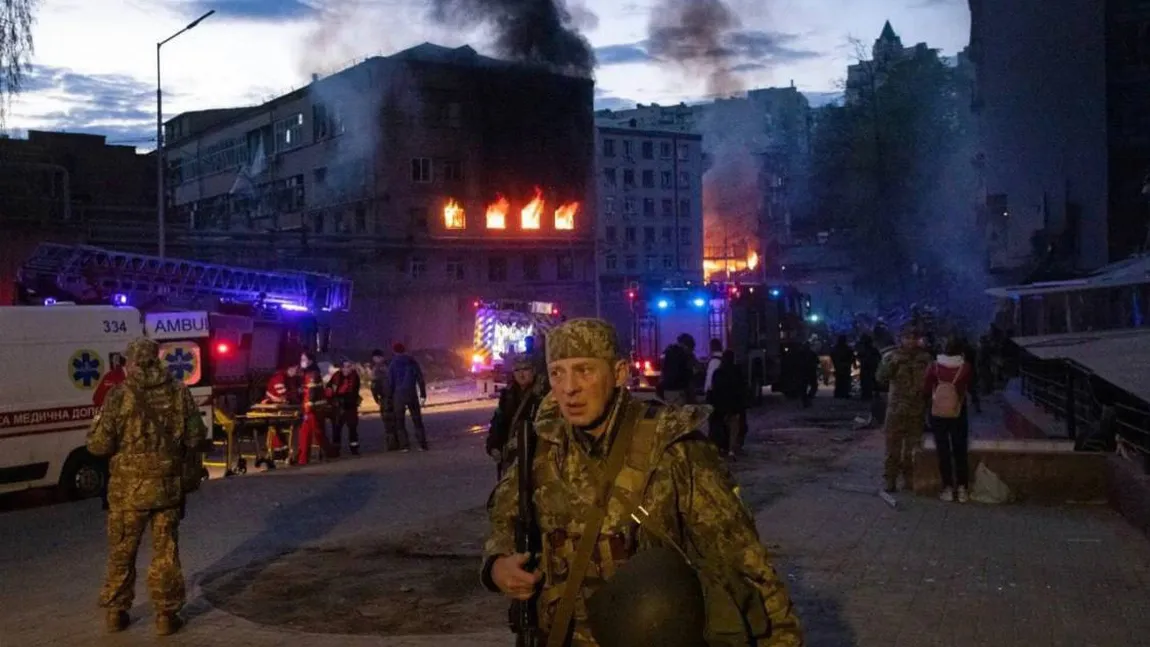 Război în Ucraina. Au sunat sirenele de război, Rusia şi-a intensificat bombardamentele