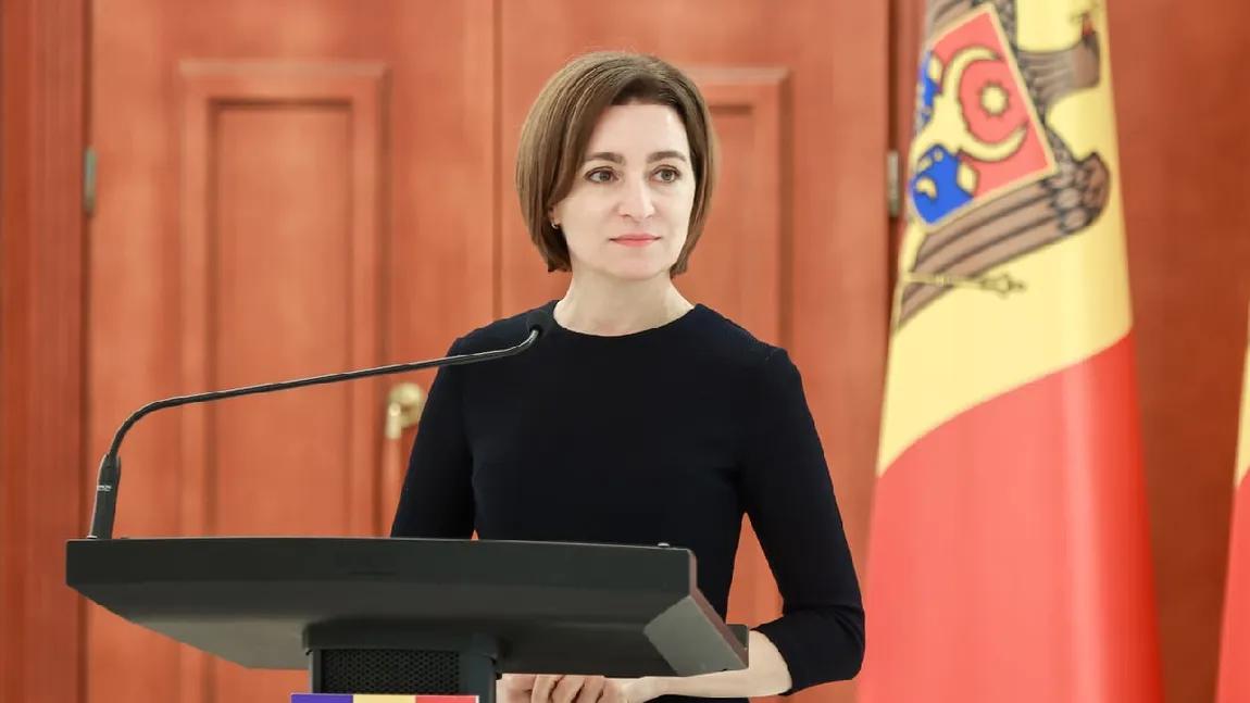 Maia Sandu, preşedinta Republicii Moldova : 