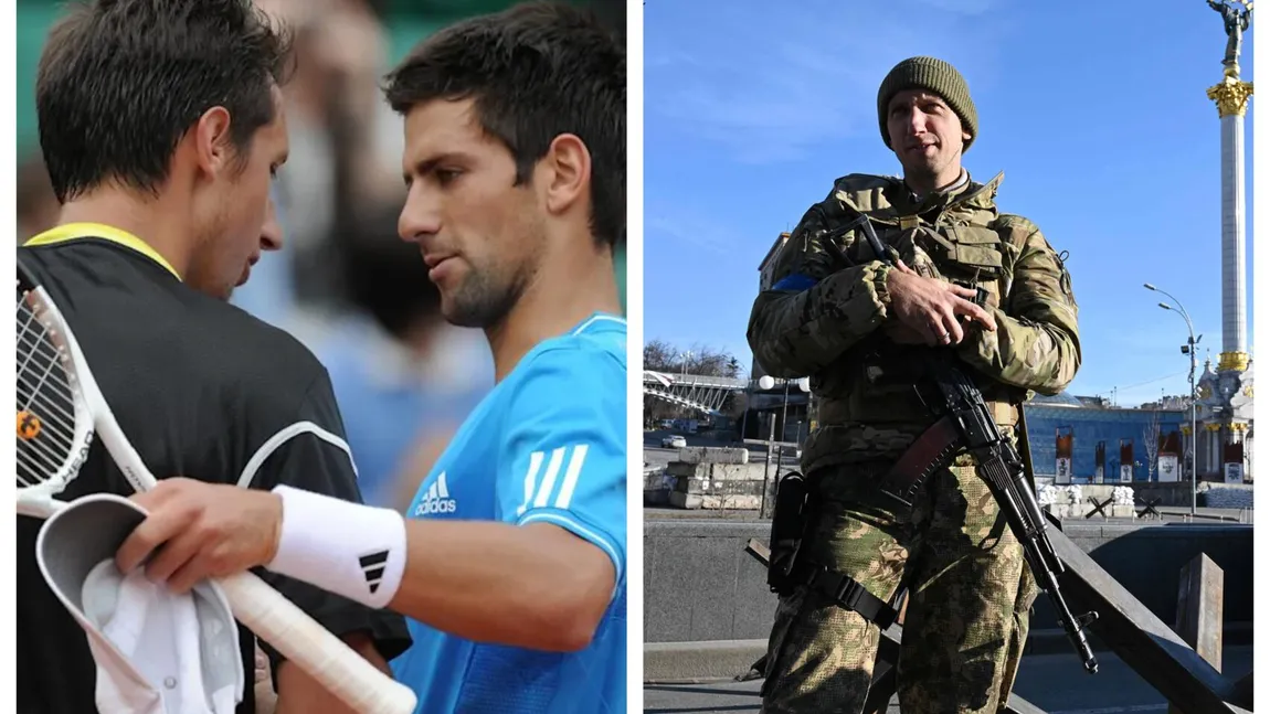 Fostul tenisman plecat la război în Ucraina spune că soţia l-a considerat 