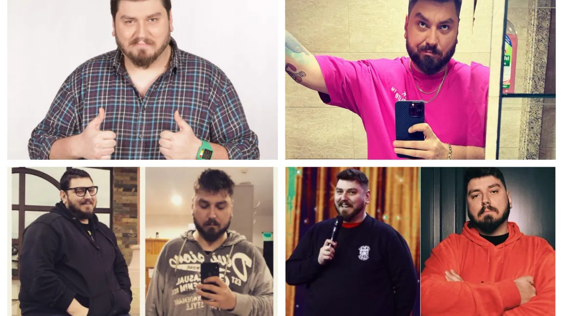 Wow! Cât a slăbit Micutzu! De la obez morbid la slim fit! Cum arată acum comediantul după ce a dat jos 50 de kilograme