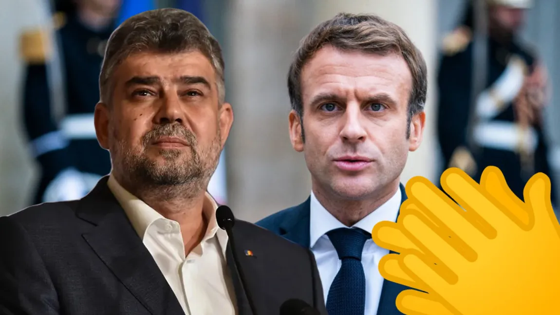 Marcel Ciolacu îl felicită pe Macron pentru câştigarea alegerilor: 