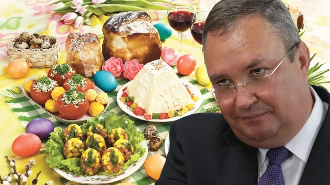 Cum se pregăteşte familia lui Nicolae Ciucă pentru Paşte: 