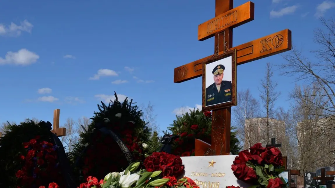 Încă un general rus a murit în războiul din Ucraina. Era adjunct al comandantului Armatei a 8-a a Rusiei
