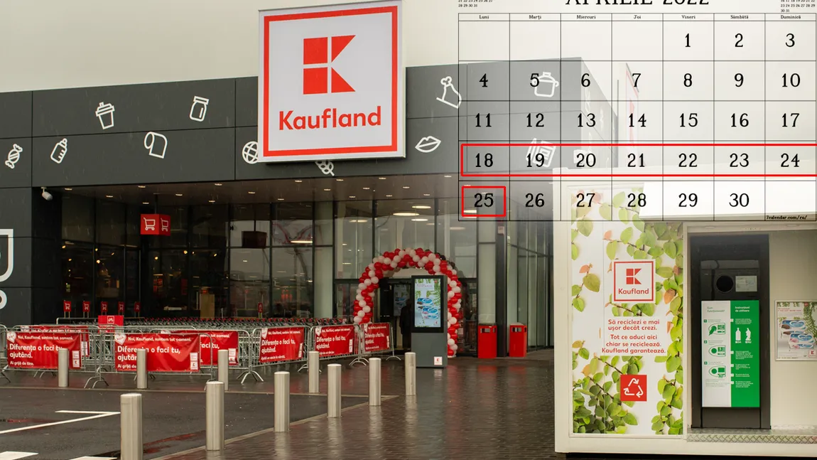 Programul Kaufland de Paște 2022. Până când puteți face ultimele cumpărături, orarul oficial