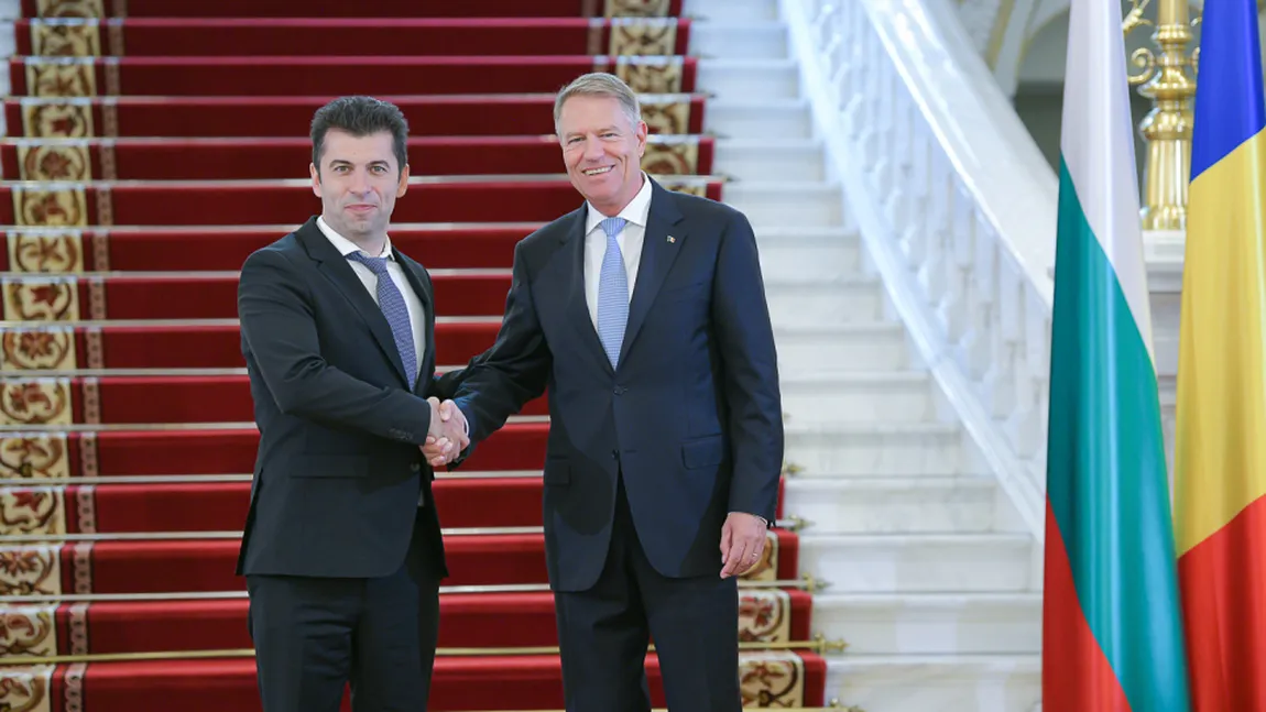 Klaus Iohannis s-a întâlnit cu premierul Bulgariei la Cotroceni. Eliminarea dependenţei de gazul rusesc, printre priorităţi