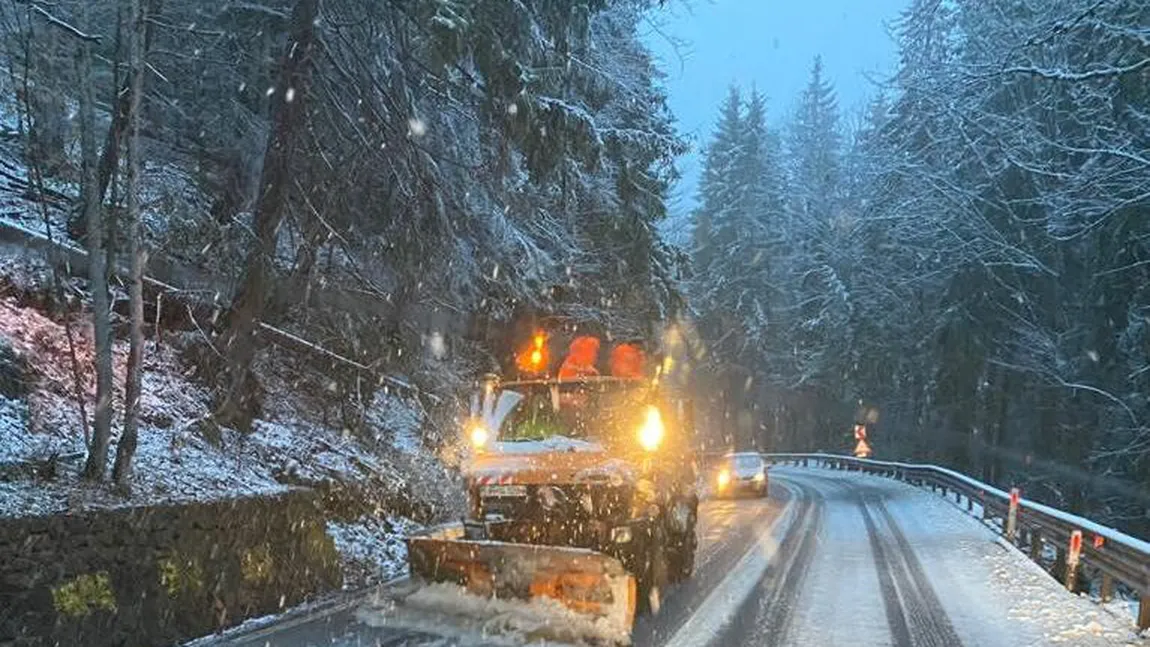 Alertă meteo. Ninsori la munte şi vreme rece în toată ţara până luni