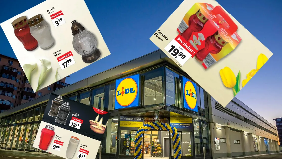 LIDL te pregăteşte pentru slujba de Înviere! Oferta bombă de Paşte! Cele mai mici preţuri! Treci neapărat pe la supermarket înainte să ajungi la biserică!