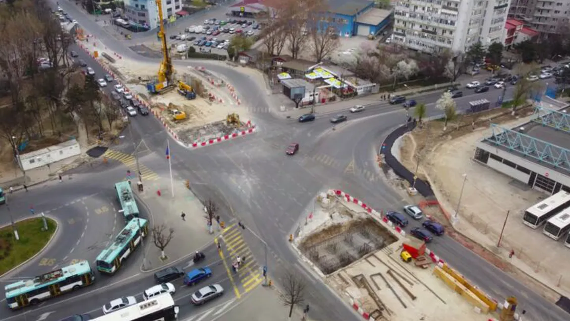 Pasajul Metalurgiei va fi gata până la finalul anului 2023. Imagini de pe cel mai nou șantier de infrastructură rutieră din Capitală VIDEO