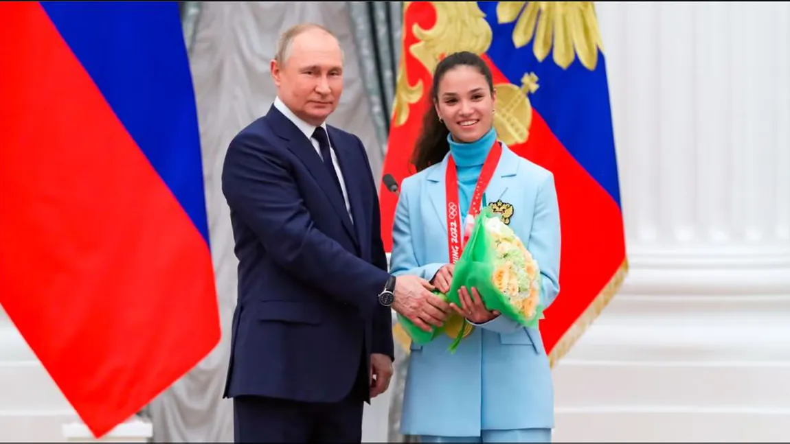Mesaj șocant transmis de o campioană olimpică din Rusia în fața lui Putin. A făcut înconjurul lumii VIDEO