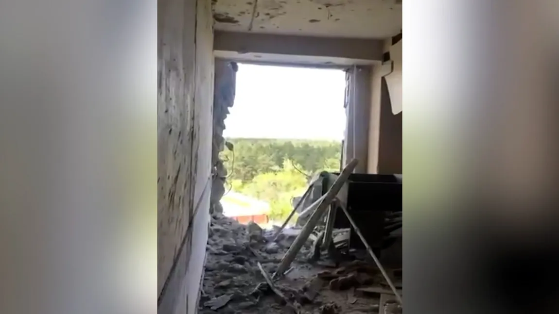 Ruşii au mai bombardat un spital. Imagini teribile din interiorul devastat, cel puţin o persoană a murit VIDEO
