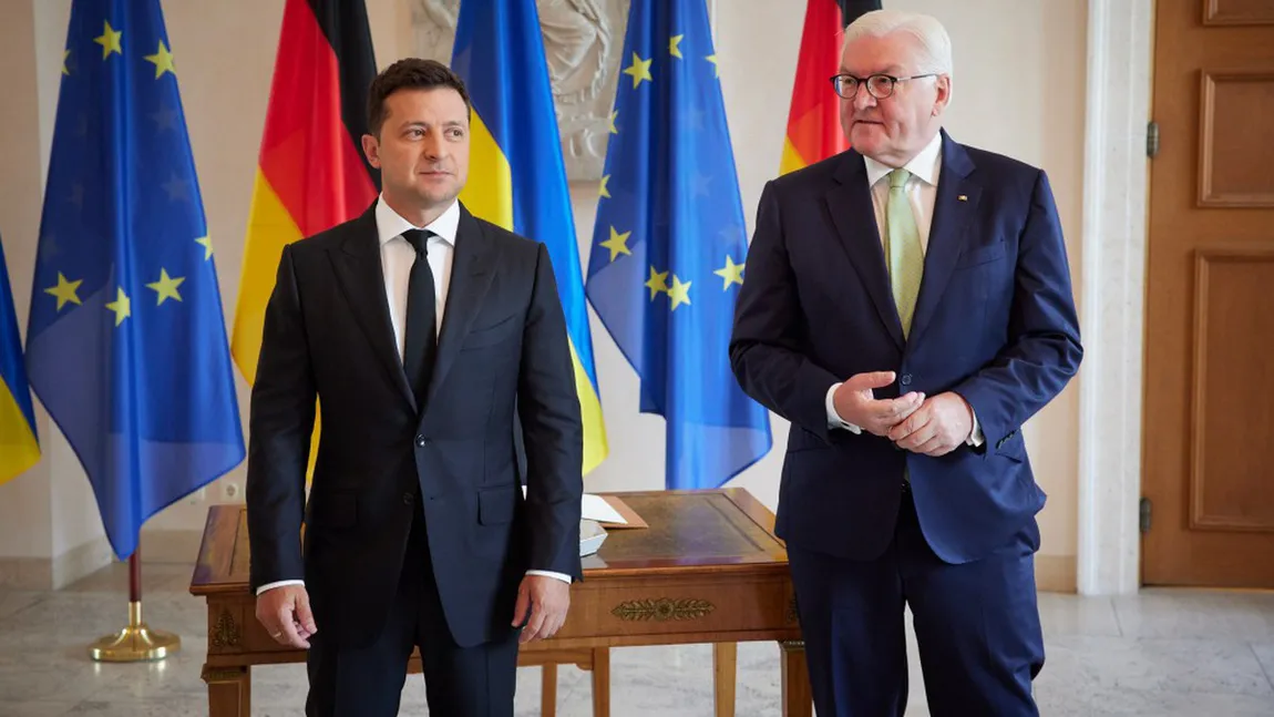 Bild: Zelenski a refuzat să se întâlnească cu preşedintele Germaniei, din cauza legăturilor acestuia cu Rusia