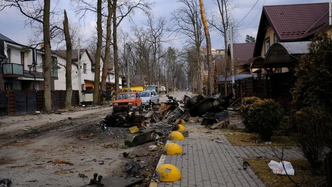 Forţele din Ucraina au eliberat oraşul Bucha de 