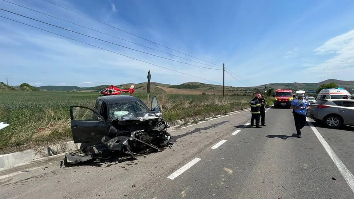 Accident cu cinci victime în Tulcea. O familie de refugiaţi ucraineni a fost rănită
