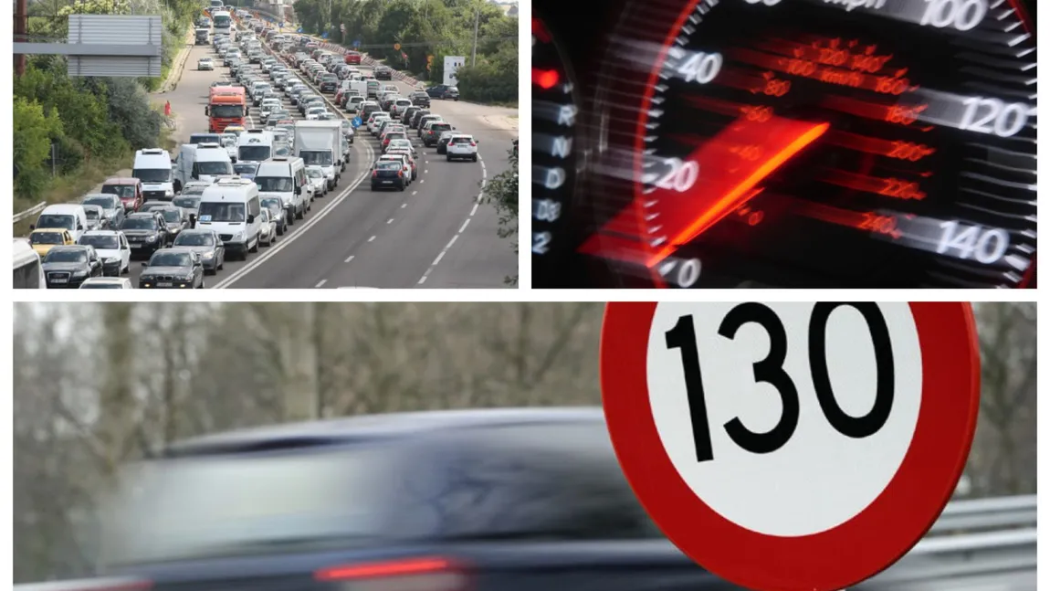 Codul rutier 2022 modificat. Se schimbă limitele de viteză în afara localităţii. Legea a fost promulgată