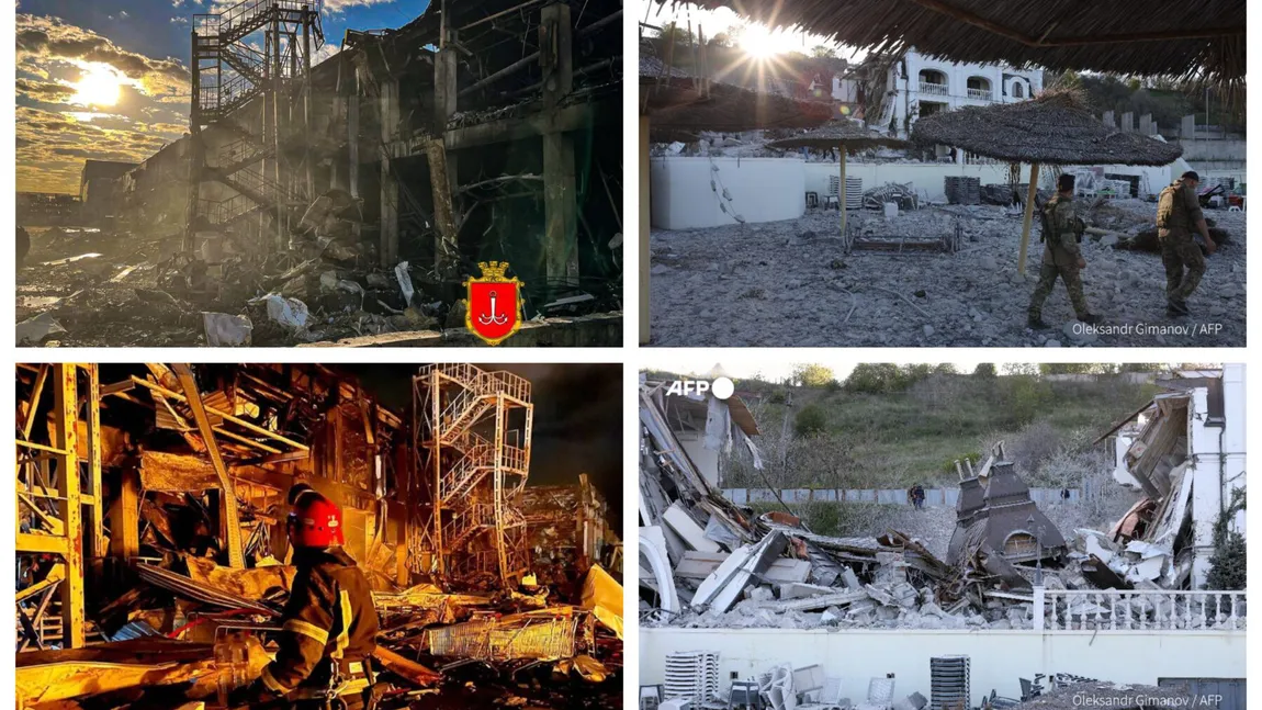 Războiul din Ucraina, ziua 76: Două hoteluri şi un centru comercial din Odesa, lovite de rachetele ruşilor. Noi atacuri şi la Azovstal, în Mariupol