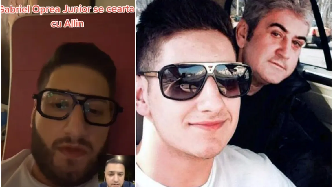 Fiul lui Gabriel Oprea şi un faimos tiktok-er, scandal uriaş pe TikTok de la o provocare pierdută de Oprea Jr: 